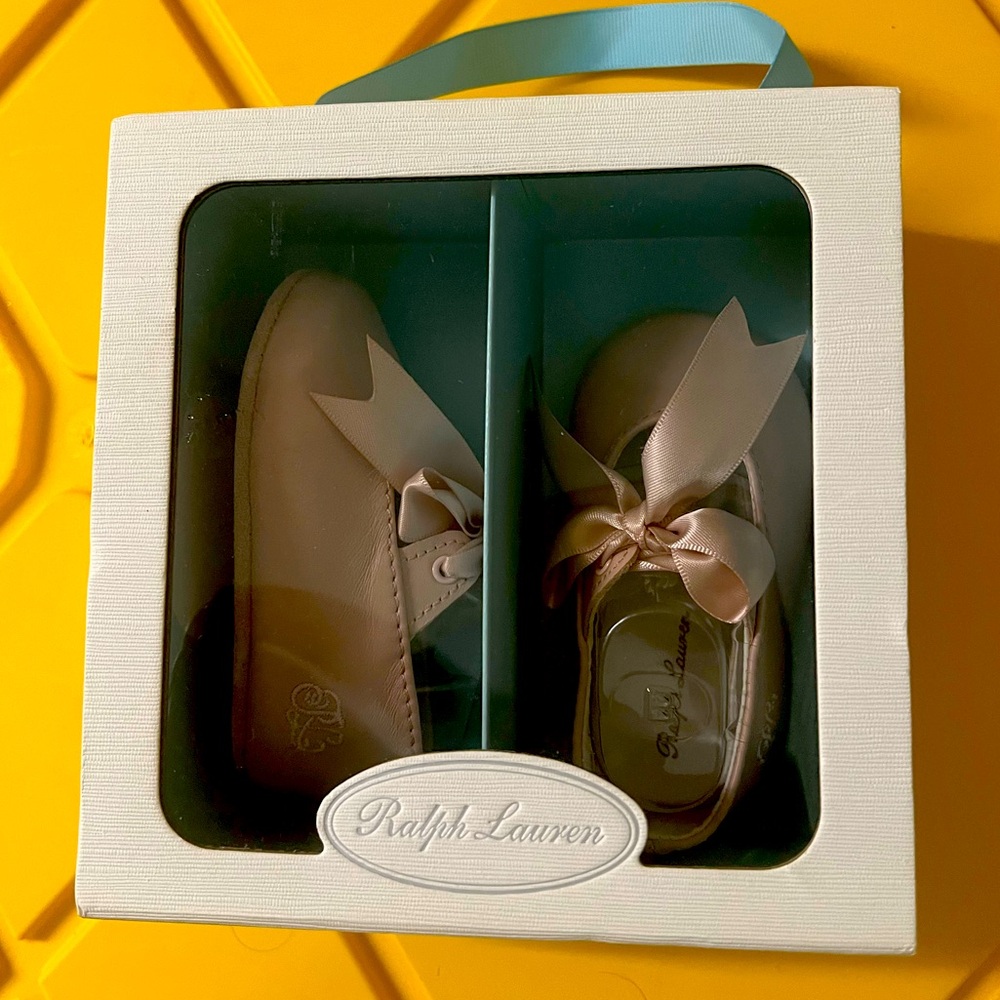 Ralph Lauren Girls' Briley Ballet Flats - Baby